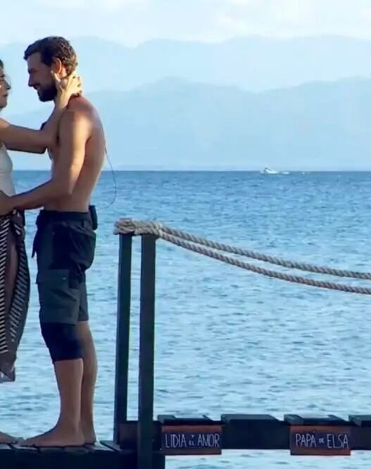El emocionante reencuentro de Jaime Astrain y Lidia Torrent en ‘Supervivientes 2026’
