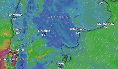 Alertas naranjas y amarillas por nevadas y vientos en varias provincias