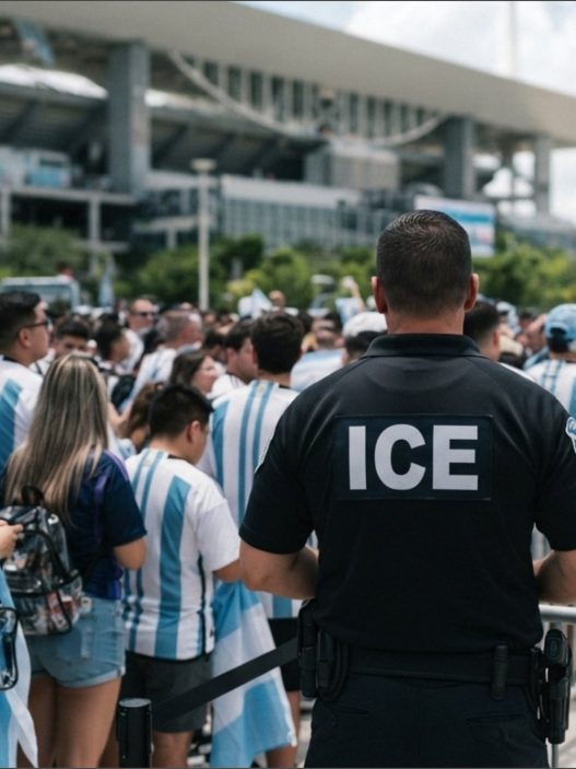 Operativos de ICE y el partido de Argentina en Miami durante el Mundial 2026